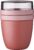 Mepal Lunchpot – 500 ml + 200 ml – Yoghurt en Muesli beker to go – Ellipse – Vivid mauve