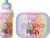 Mepal lunchset Campus – Broodtrommel en Drinkbeker voor kinderen – Bento box – Pop-up drinkfles – Paw Patrol Girls