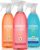 Method – Badkamer + Keuken + Allesreiniger roze pompelmoes ecologische spray 3x 490ml