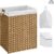 Mira home – wasmand – vuile was – natuurlijk-kunststof – 90l