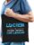 Naam cadeau Lucien – The man, The myth the legend katoenen tas – Boodschappentas verjaardag/ vader/ collega/ geslaagd