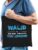 Naam cadeau Walid – The man, The myth the legend katoenen tas – Boodschappentas verjaardag/ vader/ collega/ geslaagd