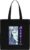 Nanni? Totebag Black – Japanse Anime boodschappen tas leuk en grappig