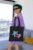 NEWJEANS FANMERCH TOTEBAG BLACK – Bunny Club Minji, Hanni, Danielle, Haerin, en Hyein Boodschappen Tas