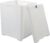 Online Europe, 2 opvouwbare Wasmand, 42L, Wit, 33 x 33 x 44cm