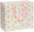 Opbergtas met Rits Julie Dodsworth Roze Botanisch – Waszak – 48x55x28cm