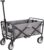 Opvouwbare bolderkar, vouwwagen, outdoor, handwagen, transportwagen met parkeerrem, 75 x 47 x 87 cm