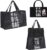 Opvouwbare Tas 40x45x20cm Uitvouwbaar van 25L naar 50L – Inklapbaar Boodschappentas – Shopping Bag – Big Bag