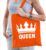 Oranje Queen Koningsdag tasje voor dames – Koningsdag / Oranje supporter accessoire