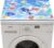 Papillon Wasmachine Beschermer – Antislip mat – 60×60 cm – Bubbles