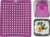 PD® – Gootsteenmat Rechthoekig / Vierkant – Spoelbakmat – PVC – Roze – 25x29cm –