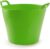 Plasticforte Flexibele emmer/kuip – groen – 42 liter – ECO kunststof – rond – 38 x 45 cm