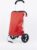 Point-Virgule Boodschappentrolley – Aluminium Frame – Rood – 38 Liter