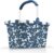 Reisenthel Carrybag Boodschappenmand – 22L – Daisy Blue Frame Blauw