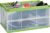 Relaxdays vouwkrat transparant – stapelbaar – professionele transport krat – PP – 60x40x32 – groen