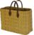 Rieten big shopper Boodschappentas 60x25x35