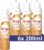 Robijn Original Dry Wash Spray – Textiel Verfrisser – 6 x 200 ml – Voordeelverpakking