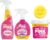 Schoonmaakbundel – The Pink Stuff Wash up spray + Pasta + Cleaner Spray + Scrub Daddy