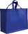 Shopper Bag – 10 stuks – Blauw – 32 x 25 x 12cm – Non Woven – Shopper tas