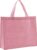 Shopper Bag – 10 stuks – Roze – 42 x 35 x 12cm – Non Woven – Shopper tas