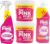 Stardrops 4x The Pink Stuff – Het wonder reinigingsmiddel – Multi-purpose spray – 2X 850gr Schoonmaakpasta – Toiletreiniger – Milieuvriendelijk – Huishouden