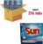 Sun All in 1 Protect Double Action Vaatwastabletten (6 x 36 stuks)