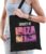 Sunset beach tas Sunset at Ibiza Beach voor dames – zwart – Beach party tas / bedrukte tasjes / tas / shopper