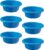 Sunware – Water-line wasbak rond 5L blauw – Set van 6