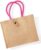 Tas One Size Westford Mill Natural / Fuchsia 100% Jute