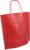 Tas – Papier – gedraaid papieren koord – 30x25cm – bodemvouw 10cm – papieren draagtas – rood – 50 stuks