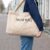 Teddy Tas Dames – “Mom Bag” Fluffy Shopper Bag – Beige Mom Bag