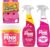 The Pink Stuff Multi Purpose Cleaner – The Pink Stuff Bathroom Cleaner – The Pink Stuff Cleaning Paste & The Original Scrub Mommy