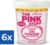 The Pink Stuff The Miracle Vlekverwijderaar Witte Was 1 kg – Voordeelverpakking 6 stuks