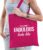 This is what fabulous looks like cadeau katoenen tas roze voor dames – kado tas / tasje / shopper voor een fantastische dame / vrouw