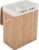 Trend24 Wasmand – Wasmanden met deksel – Wasmand met deksel – Opbergbox – Opbergmand – 100 L – 52 x 32 x 63 cm – Beige