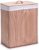 Zeller – Laundry Hamper, twofold, bamboo, natural